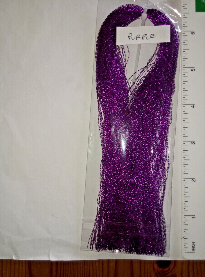 Fly Tying Crystal Flash Holographic Tinsel Flashabou Sparkle (23