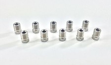 Stainless Metric Brake Line Invert Flare Nuts For 316 Tube. 10 X 1 Mm 10 Pc
