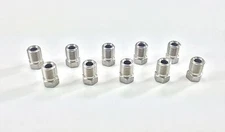 Stainless Metric Brake Line Invert Flare Nuts for 3/16" Tube. 10 x 1 mm (10 pc)