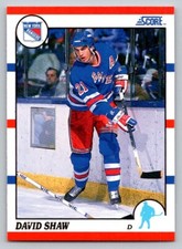 1990-91 Score - David Shaw #98