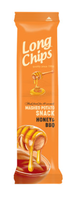 Long Chips Honey & BBQ Kartoffelsnack 75 g