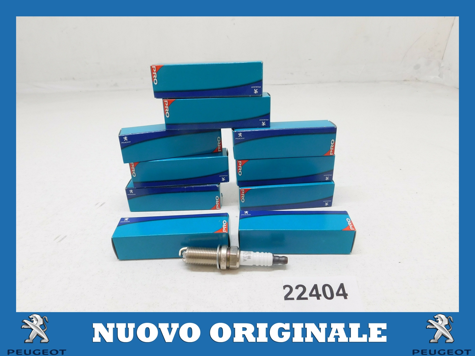 10 Pieces Spark Plug Original Peugeot 407 307 607 807