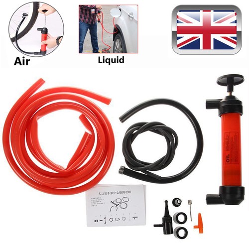 Syphon Small Engine Oil Transfer Petrol Diesel Fuel Liquid Extractor