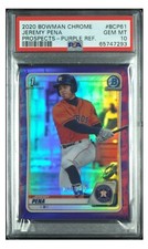 Jeremy Pena #BCP-61 Prices | 2020 Bowman Chrome Prospects