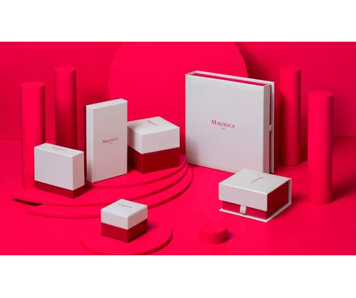 Anello In Argento Dorato Majorica Perla Nera Taglia 19 - Immagine 4 di 4