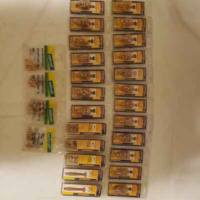 NEW Bundle Eazypower & Wolf Craft Wood Hobby Furniture Pegs, Buttons, Plugs