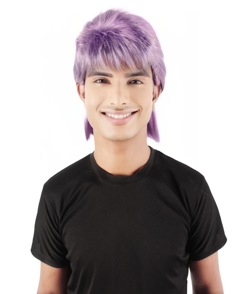 70's Rock Star Wigs | Multiple Color Options,HM-061A - Image 2 of 4