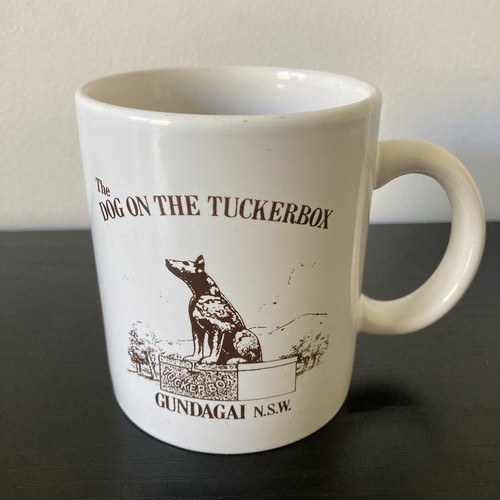 Vintage Gundagai Dog On The Tuckerbox Mug 1999 NSW Australia