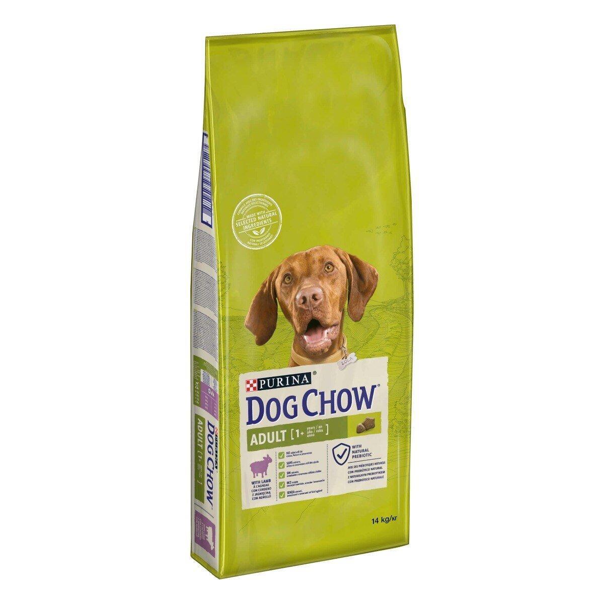 Dog Chow Adult Crocchette con agnello 14kg