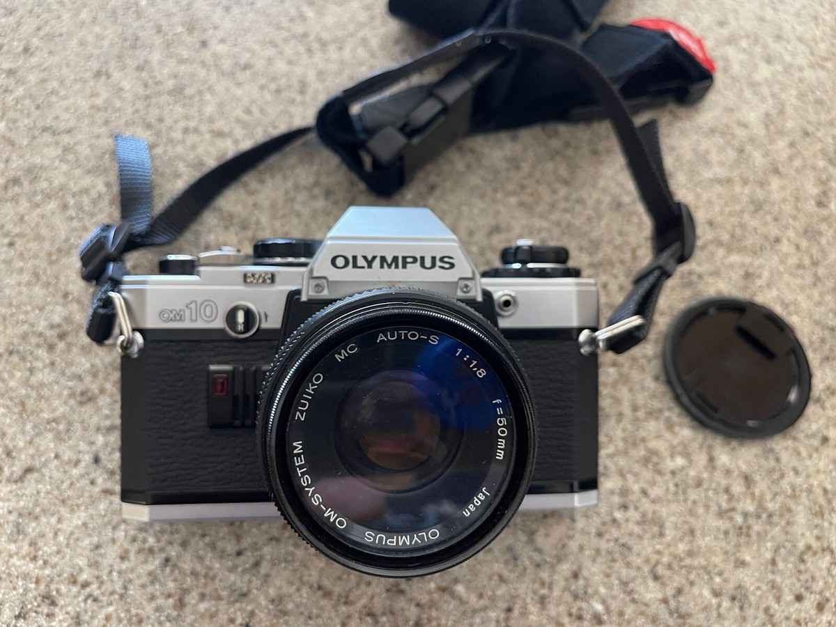 EUC Olympus Om-10 Zuiko Auto-S 50Mm F1.8 Lens Set Used Just Once