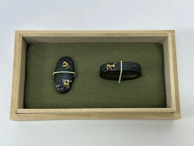 古董日本刀镡| eBay