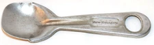 Vintage New Holland Advetising Aluminum  Ice Cream Scoop Scooper Spade