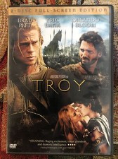 Troy DVD, 2005, 2-Disc Set, Full Frame