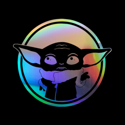Star Wars Yoda Baby On Board In Car Door Laptop Bumper Truck Vinyl Decal Sticker | Australia
