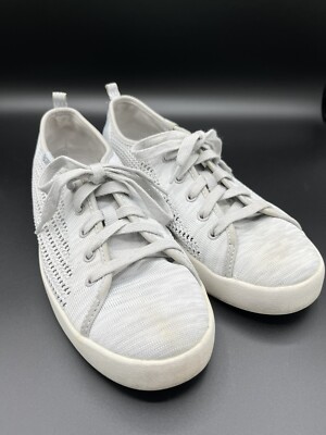 skechers memory foam womens bobs size 9.5 Heather Grey