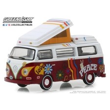 GREENLIGHT 1:64 CLUB V-DUB 1973 VOLKSWAGEN TYPE 2 WESTFALIA CAMPMOBILE 29940-C