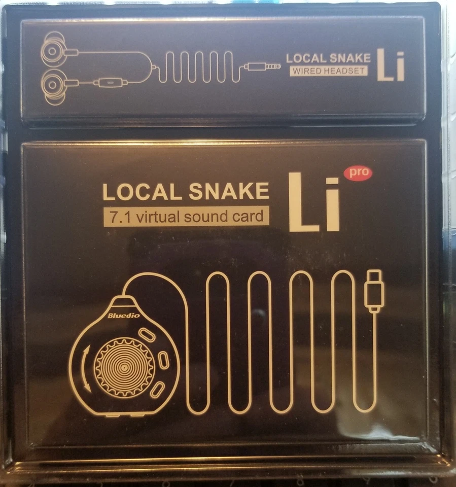 Bluedio Li Wired Earphones In-Ear Earbuds - Black - Image 3 of 4