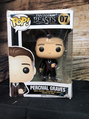 Funko Pop Percival Graves 07 Fantastic Beasts Movies Collectible Box Damsge
