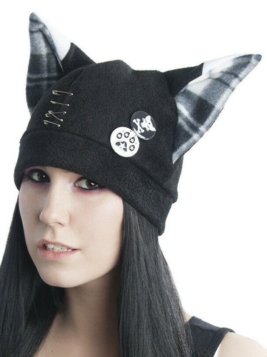 PAWSTAR Pin Punx Fox Ears Hat - Fleece 