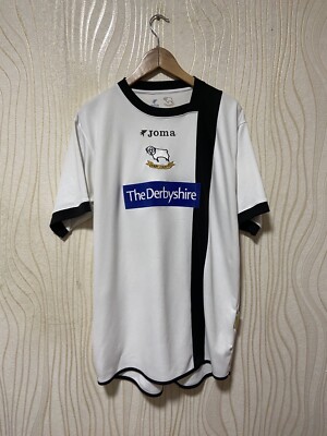 DERBY COUNTY 2005 2006 HOME FOOTBALL SHIRT SOCCER JERSEY JOMA sz