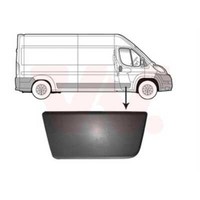 VAN Wezel Zier Schutzleiste TüR Vorne Rechts FüR Fiat Ducato Kasten 250_ 0982404