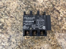 JOSLYN CLARK 3POLE 600VAC SIZE0 18AMP 120VAC COIL CONTACTOR HPC05U03
