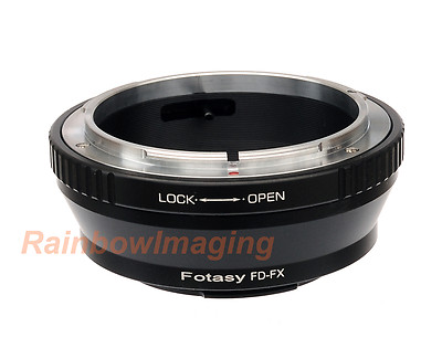 Adapter for Canon FD Lens to Fuji Fujifilm X-Mount X-T2 X-T10 X-T20 X-H1 X-T100 