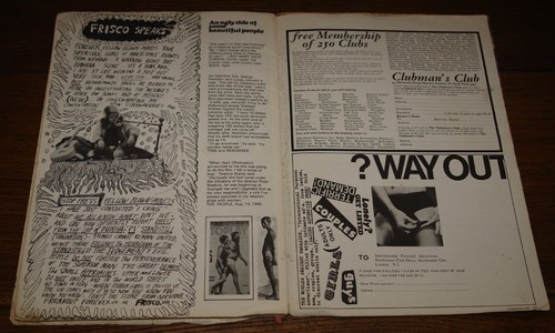 OZ MAGAZINE NUMBER #3 MAY 1967 MONA LISA LOVE ME I'M AN UGLY W/ POSTER & FAULTS - Picture 9 of 12