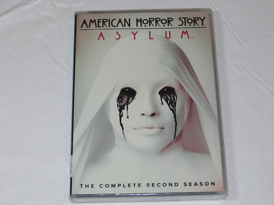 American Horror Story Asylum DVD 2013 4-Disc Set The Complete Seond Season NEW
