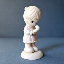 Vintage Enesco Precious Moments ALWAYS IN HIS CARE Figurine, 1990 Ltd Edition