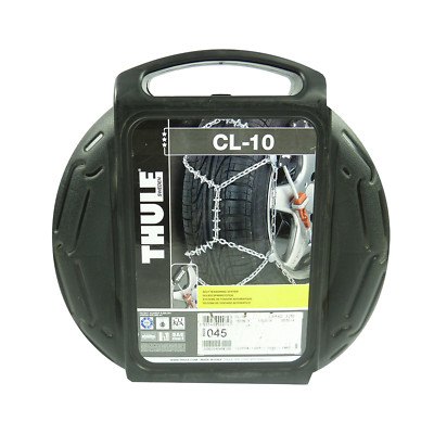 THULE - CL-10 045 - Snow Chains -Schneeketten - Selbstspann System - 2 Stück 
