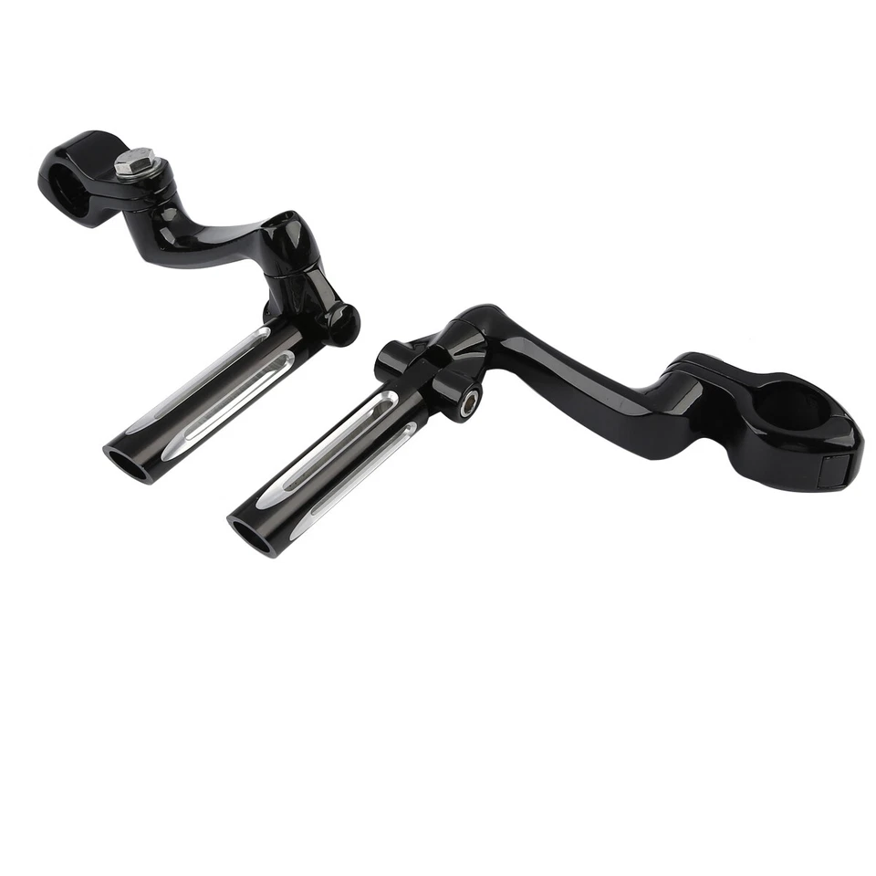 Barra de carretera de 1,25"" estriberas de montaje macho aptas para Harley Electra Road Glide EE. UU. Foto 2 de 4