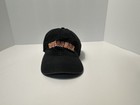 Syracuse Hat Black Embroidered Strapback Embroidered