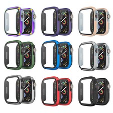 Metal Case with Screen Protector For iWatch Series 10 9 8 7 49/46/45/44/42/40mm