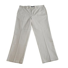 IZOD American Chino Pants Straight Leg Khaki Casual Cotton Mens 38x30