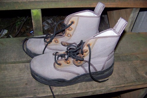 Caddis Canvas Fly Fishing Wading Boots 