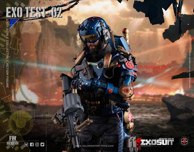 Soldier Story SS125 1/6 Action Figure exoskeleton armor suit
