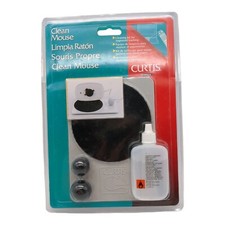 VINTAGE BRAND NEW 1998 CURTIS CLEAN MOUSE CLEANING KIT -FREE SHIP-