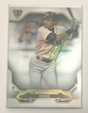 Ichiro Suzuki 2020 Topps Triple Threads MLB Baseball Insert Card #81 Mariners