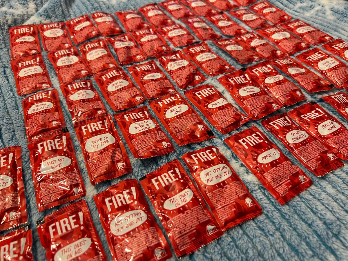 Taco Bell Sauce Packet Sayings List