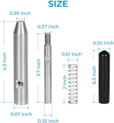 For Kawasaki Mule 3000 3010 4010 Tail Gate Latch Kit Shaft Lever Cap