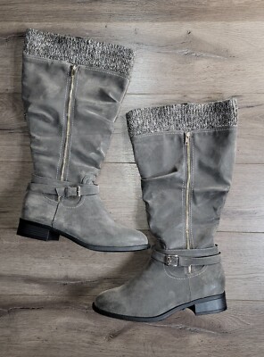 Torrid Women's Sweater Knee Boot (WW) Extra Wide Calf Size