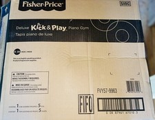 Fisher FVY57 Deluxe Kick 'n Play Piano Gym