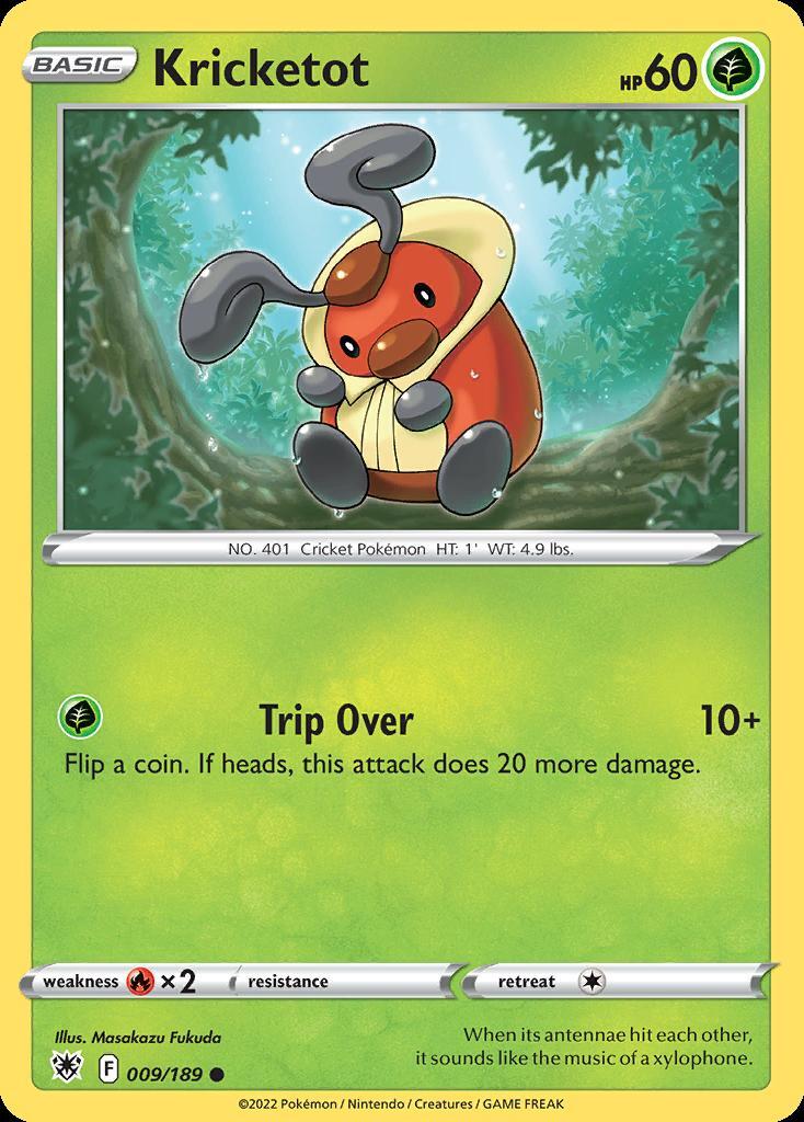 Pokemon Kricketot (9/216) Astral Radiance NM