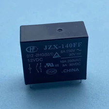 1PC HONGFA JZX-140FF-012-2HG 12VDC Power Relay 6Pins