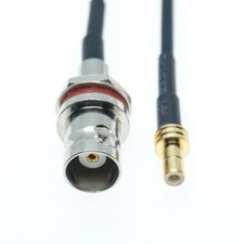 BNC Female Bulkhead Waterproof to SMB male RF Pigtail FPV Jumper Cable RG174 S