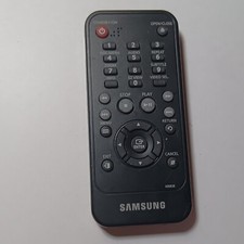 Used Samsung 00083B Remote Control Audio Disc Menu Play Stop Info Enter 61