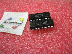 CD4025BE-RCA-IC-CMOS-Tripple-3-Input-NOR-Gate-CD4025-4025-Plastic-NOS-Qty-2