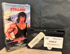 BETAMAX Format Movie "RAMBO III" Beta, 1988