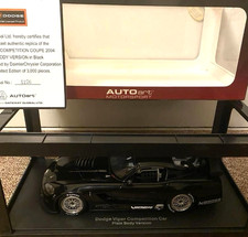 AUTOart 1/18 Dodge Viper Competition Plain Body Version Black